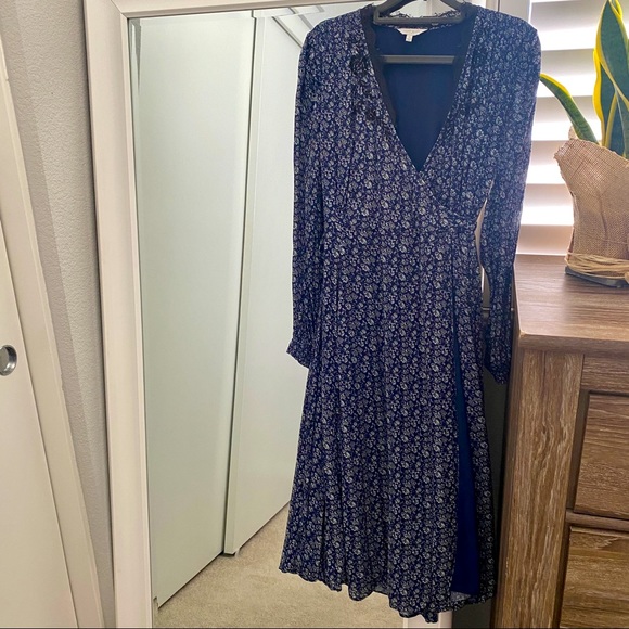 Lucky Brand Wrap Maxi Dress - Picture 3 of 8